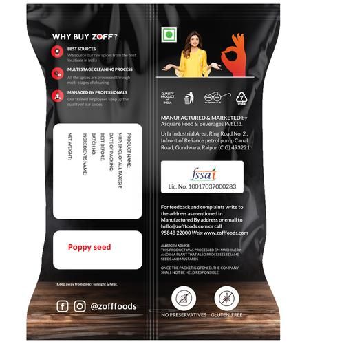 Zoff Poppy Seed - Gluten Free, 200 g-2.webp